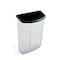 Azar Displays Outdoor Wall Mount Brochure Holder w/Lid Clear Frost 9.5"Wx13.25"H, PK2 252960-2PK - alternate 1